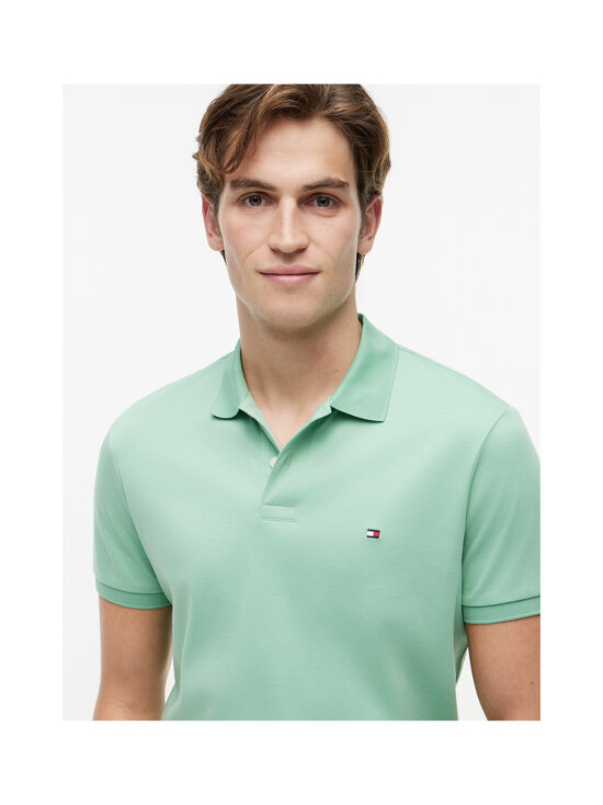 Tommy Hilfiger - Liquid Cotton Polo -pikeepaita - L1A CUT GRASS | Stockmann - photo 5