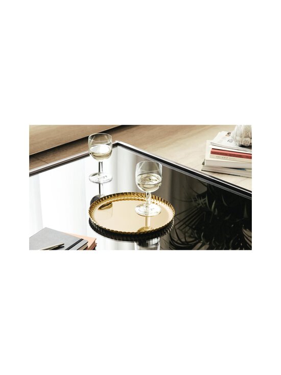 Alessi - Pleats Gold Round -tarjotin - GD GOLD | Stockmann - photo 4