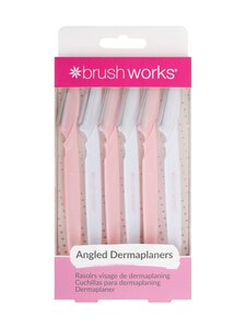 Brushworks - Ihukarvade nuga näole Angled Dermaplaners, 6 tk | Stockmann