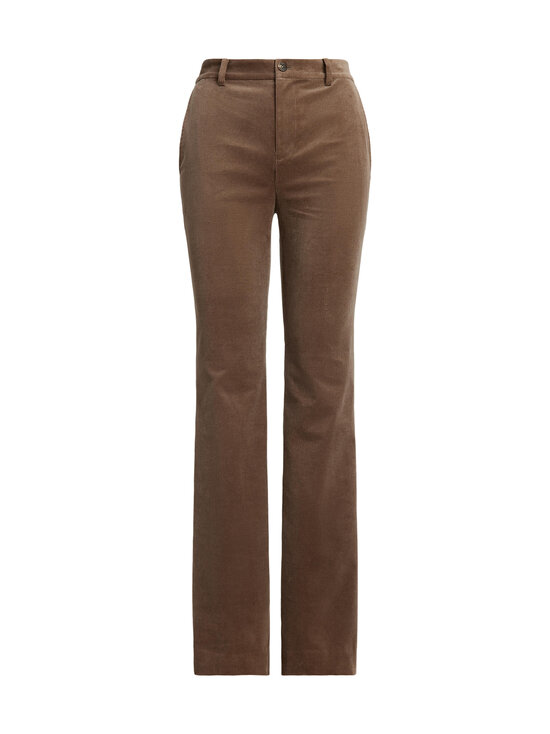 Lauren Ralph Lauren - Kaeden pilvetas samta bikses - TAUPE BROWN | Stockmann - photo 1