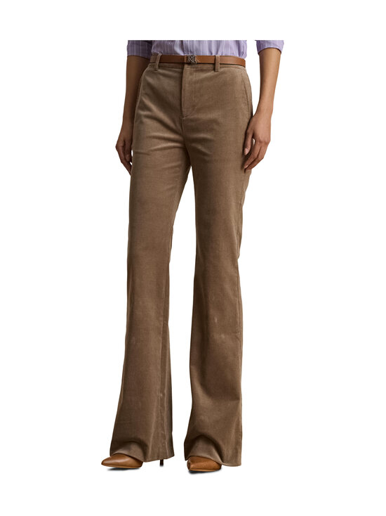 Lauren Ralph Lauren - Kaeden pilvetas samta bikses - TAUPE BROWN | Stockmann - photo 2
