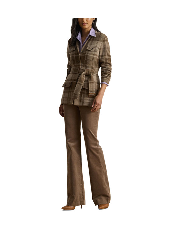 Lauren Ralph Lauren - Kaeden pilvetas samta bikses - TAUPE BROWN | Stockmann - photo 4