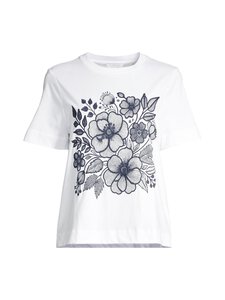 rich & royal - Easy Fit Flowers t-paita - WHITE 100 rich & royal - Easy Fit Flowers t-paita - WHITE 100 | Stockmann