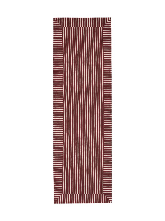 Marimekko - Piccolo-kaitaliina 139 x 42 cm - OFF WHITE, BURGUNDY | Stockmann - photo 1