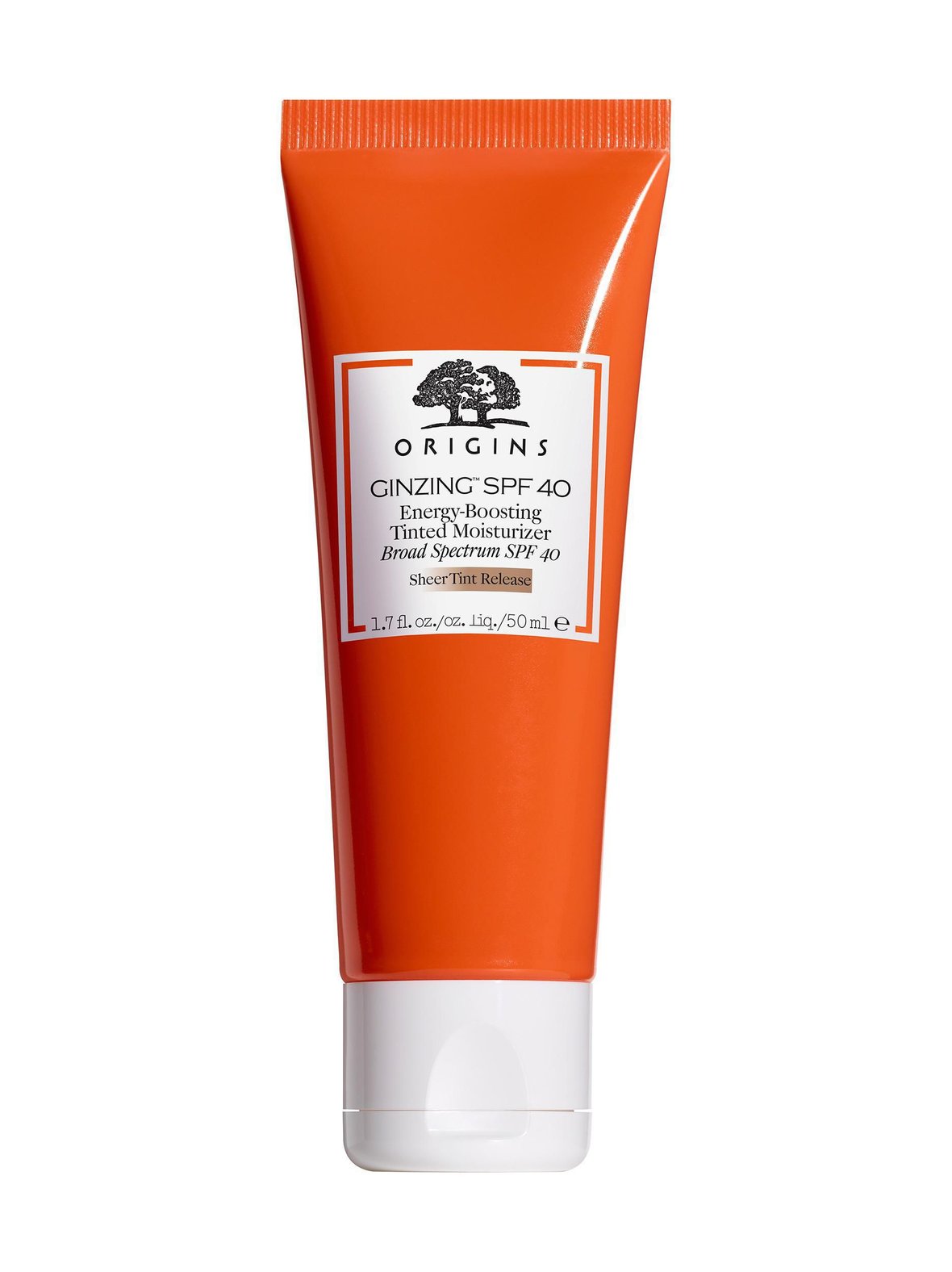 GinZing SPF 40 Energy-Boosting Tinted Moisturizing Face Cream -sävyttävä kosteusvoide 50 ml