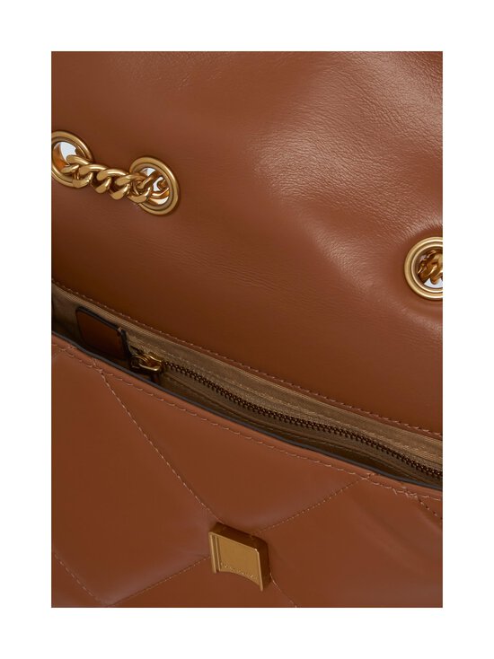 Tory Burch - Nahkkott Kira Diamond Quilt Small Convertible - 201 CLASSIC CHESTNUT | Stockmann - photo 3