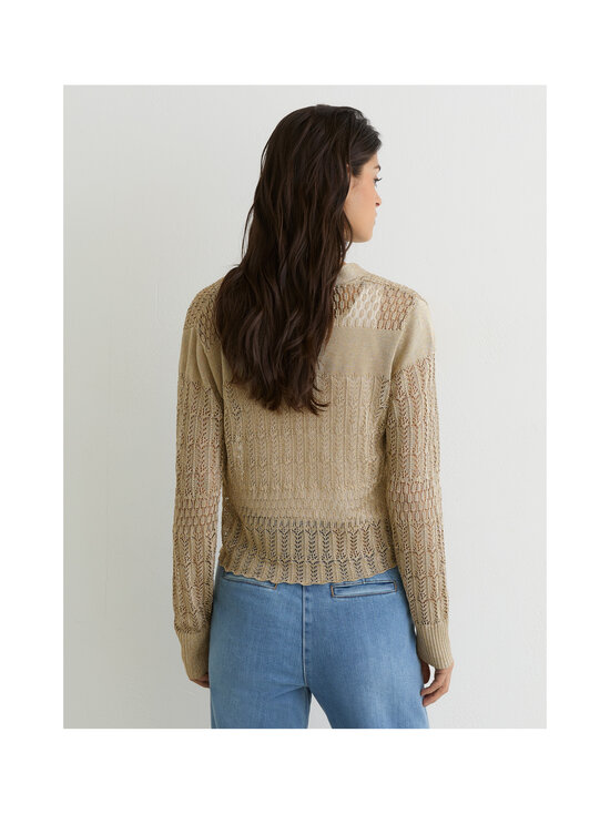 Reiss - Suzanne Metallic Stitch -neuletakki - 02 GOLD | Stockmann - photo 2