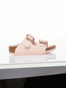 BIRKENSTOCK - Arizona Flower Buckle -sandaalit - 12228 LIGHT ROSE TONAL | Stockmann