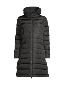 Moncler - Flammette Long -untuvatakki - 999 BLACK | Stockmann