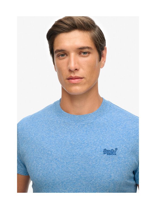 Superdry - T-särk Essential Logo Embroidery - 5ED BRIGHT BLUE GRIT | Stockmann - photo 5