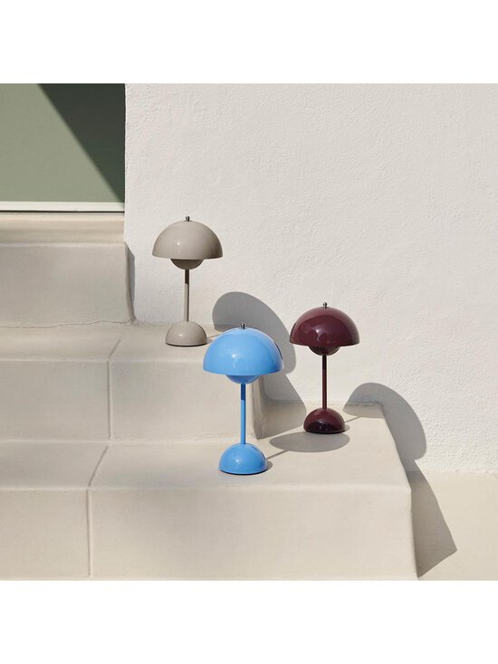 &Tradition - Flowerpot VP9 -pöytävalaisin, grey beige  ladattava - BEIGE | Stockmann - photo 3