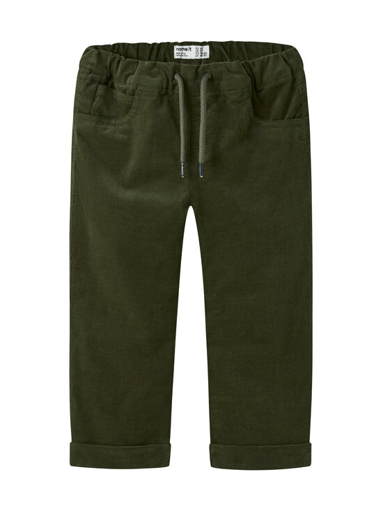 Name It - NmmBen Regular velveta bikses - OLIVE NIGHT | Stockmann - photo 1