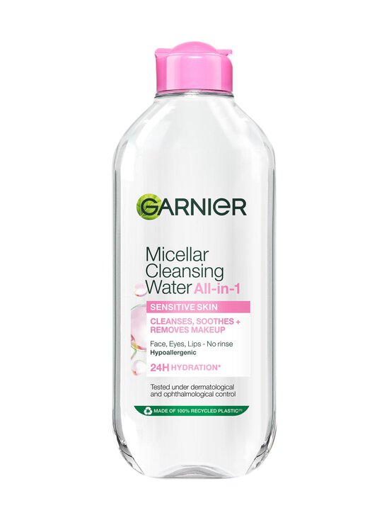 Garnier - Micellar Cleansing Water All-in-1 for Normal & Sensitive skin  -misellivesi, 400 ml | Stockmann - photo 1