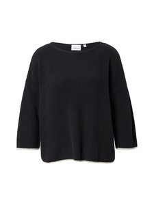 Comma - Knit With Contrast -neulepusero - 5976 NAVY | Stockmann