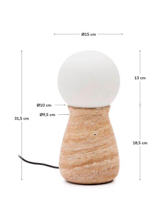 Kave Home - Okeni-pöytävalaisin - BEIGE,VALKOINEN - photo 8 Kave Home - Okeni-pöytävalaisin - BEIGE,VALKOINEN | Stockmann - photo 8