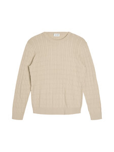 SAND Copenhagen - Modern Fit adīts džemperis - 020 CHAMPAGNE BEIGE | Stockmann