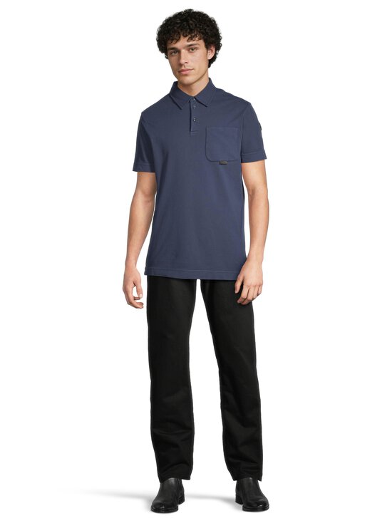 Moncler - Logo Leather -pikeepaita - 76I DARK BLUE | Stockmann - photo 2