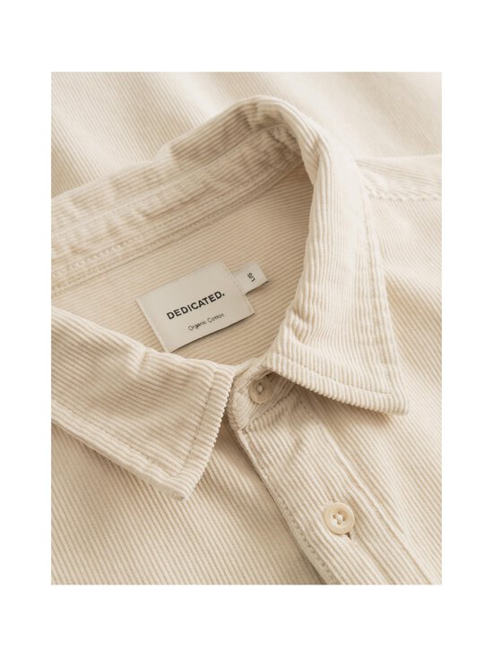 Dedicated - Varberg-vakosamettipaita - OAT WHITE - photo 5 Dedicated - Varberg-vakosamettipaita - OAT WHITE | Stockmann - photo 5