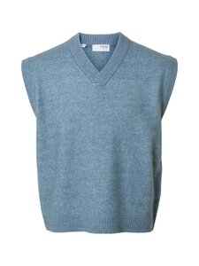 Selected - Kootud vest SlhRai Relaxed - BLUE MIRAGE DETAIL:MELANGE | Stockmann