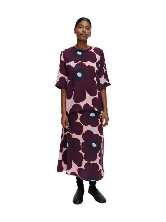 Marimekko - Toinen Unikko -pusero - 435 DK. PURPLE, LT. PINK, LT. BLUE | Stockmann - photo 1