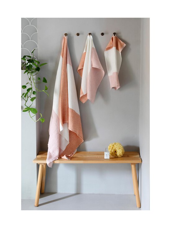 Lapuan Kankurit - Terva lina dvielis - 79 WHITE-RUST-ROSE | Stockmann - photo 5