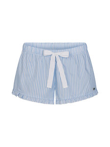 SKIMS - Lühikesed püksid Cotton Poplin Sleep Ruffle - MARINA MESH STRIPE | Stockmann