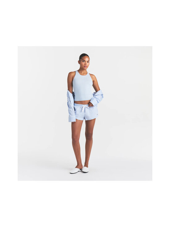 SKIMS - Lühikesed püksid Cotton Poplin Sleep Ruffle - MARINA MESH STRIPE | Stockmann - photo 2