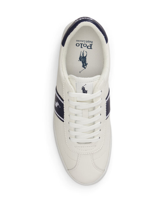 Polo Ralph Lauren - Court Low brīvā laika apavi - 003 DECKWASH WHITE/NAVY | Stockmann - photo 2