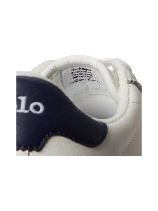 Polo Ralph Lauren - Court Low brīvā laika apavi - 003 DECKWASH WHITE/NAVY | Stockmann - photo 5