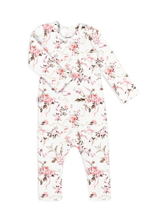 Baby Print Rib Full Bodysuit -trikoohaalari
