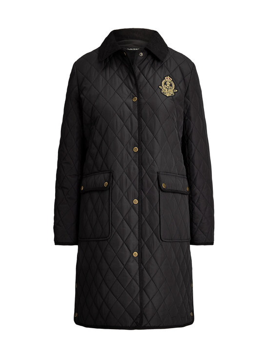 Lauren Ralph Lauren - Crest 3/4 Insulated  -tikkitakki - 001 BLACK | Stockmann - photo 1