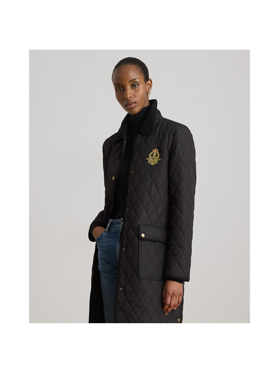 Lauren Ralph Lauren - Crest 3/4 Insulated  -tikkitakki - 001 BLACK | Stockmann - photo 4