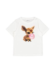 DOLLY by Le Petit Tom - Bubblegum And A Bambi t-krekls - WHITE | Stockmann