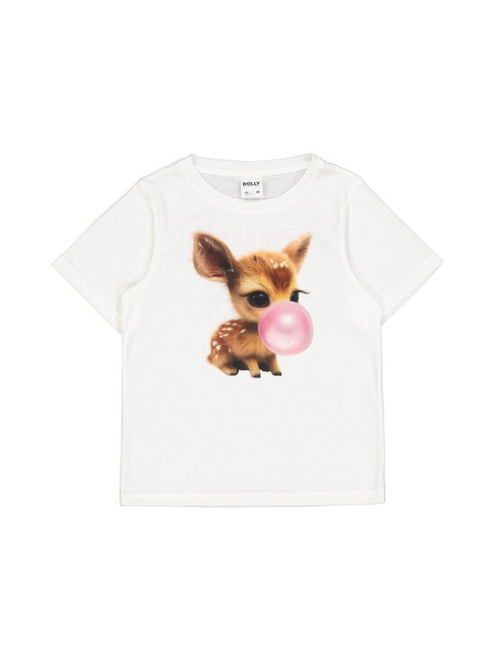 DOLLY by Le Petit Tom - Bubblegum And A Bambi t-krekls - WHITE | Stockmann - photo 1