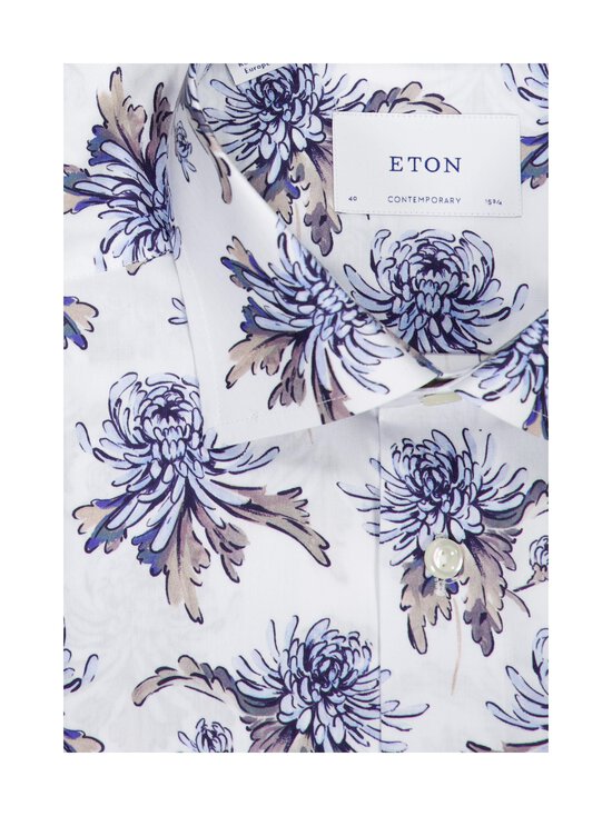 Eton - Contemporary Fit Floral Signature Twill -kauluspaita - 32 BEIGE | Stockmann - photo 2