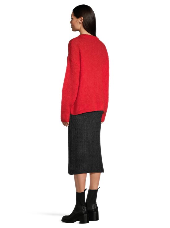 R-Collection - Martta-mohairsekoiteneule - RED | Stockmann - photo 5
