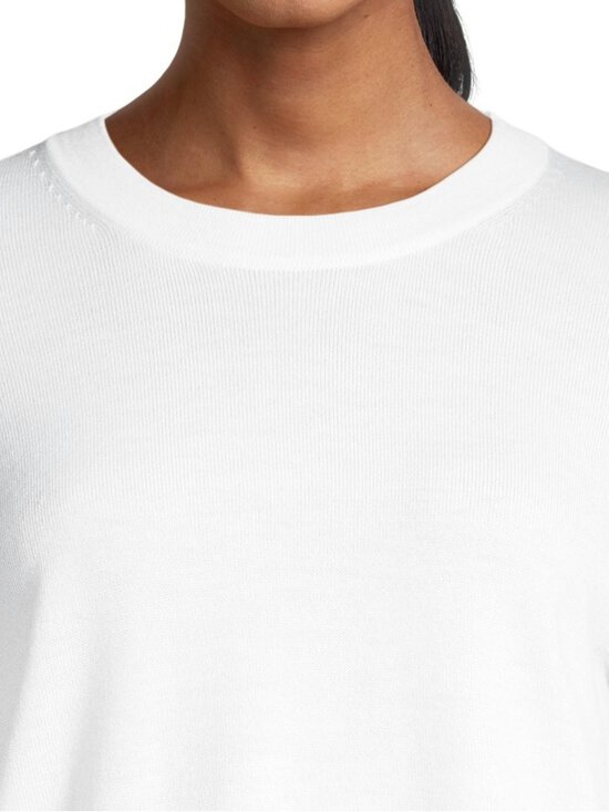 ESSENTIALS by Stockmann - Jangelina-merinoneulepusero - OFFWHITE 51001 | Stockmann - photo 4