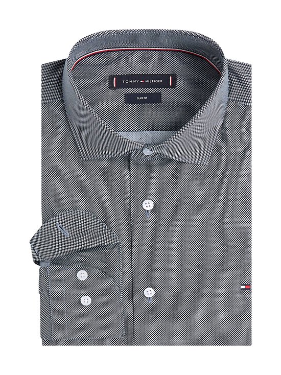 Tommy Hilfiger - Solid Slim Fit krekls ar apkakli - 0GY BREEZY BLUE / DESERT SKY - photo 4 Tommy Hilfiger - Solid Slim Fit krekls ar apkakli - 0GY BREEZY BLUE / DESERT SKY | Stockmann - photo 4