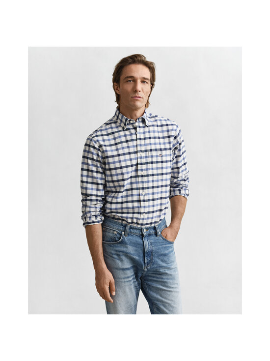 GANT - Regular Oxford krekls ar apkakli - 430 FADED DENIM | Stockmann - photo 2