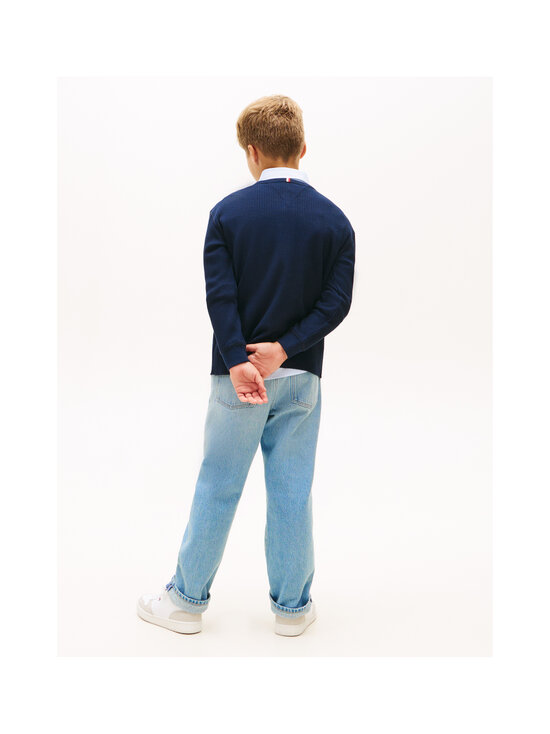 Tommy Hilfiger - Heritage Henley Waffle -paita - C1G DARK NIGHT NAVY | Stockmann - photo 2