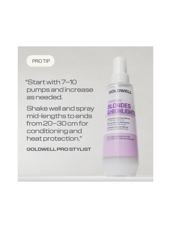 Goldwell - Dualsenses Blondes & Highlights Brilliance Serum Spray -hoitosuihke - NOCOL | Stockmann - photo 8