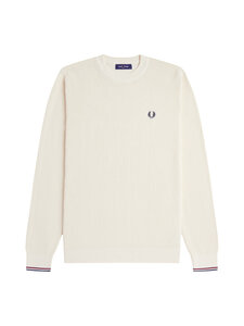 Fred Perry - Waffle Stitch -neulepaita - 170 ECRU | Stockmann