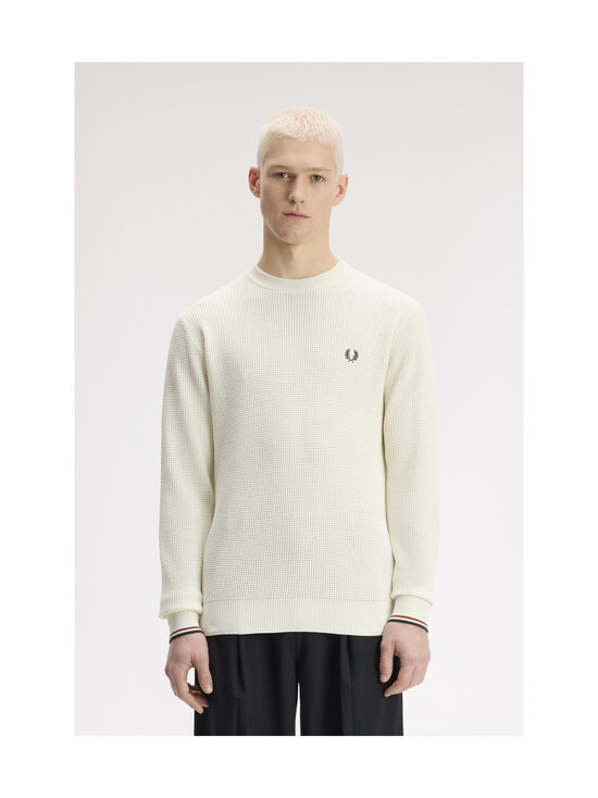 Fred Perry - Waffle Stitch -neulepaita - 170 ECRU | Stockmann - photo 3
