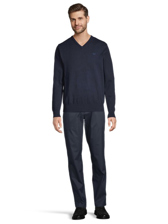 Cap Horn - Julian V-neck -puuvillaneule - DK. BLUE 1184 - photo 2 Cap Horn - Julian V-neck -puuvillaneule - DK. BLUE 1184 | Stockmann - photo 2
