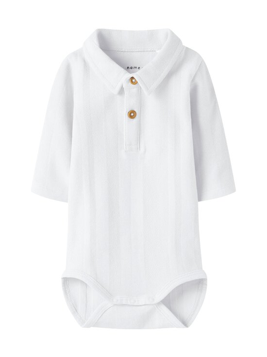 Name It - NbmRobo polo bodijs - BRIGHT WHITE | Stockmann - photo 1
