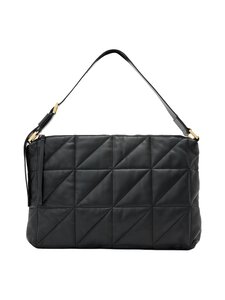 Allsaints - Edbury Quilt -nahkalaukku - BLACK | Stockmann