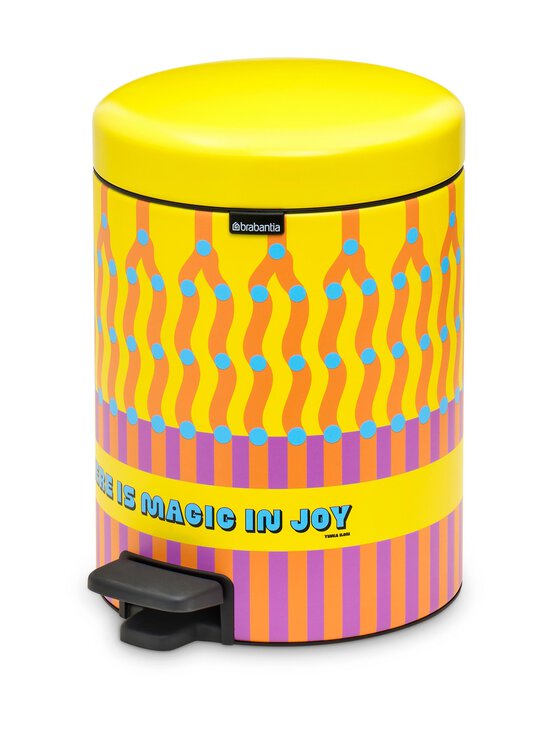 Brabantia - NewIcon Yinka Ilori Limited Edition atkritumu tvertne ar pedāli 5 l - YINKA ILORI | Stockmann - photo 2
