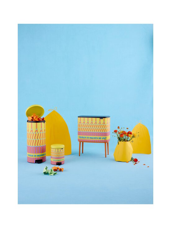 Brabantia - NewIcon Yinka Ilori Limited Edition atkritumu tvertne ar pedāli 5 l - YINKA ILORI | Stockmann - photo 6