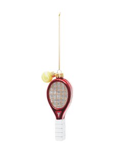 Casa Stockmann - Glass Tennis Racket Ziemassvētku rotājums - RED | Stockmann