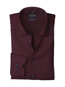 Olymp - Modern Fit Trim krekls ar apkakli - 39 DUNKELROT | Stockmann